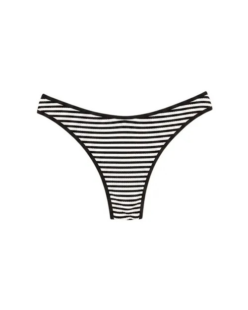 Seafolly Clubhouse High Leg Bikini Bottom - Photo 1