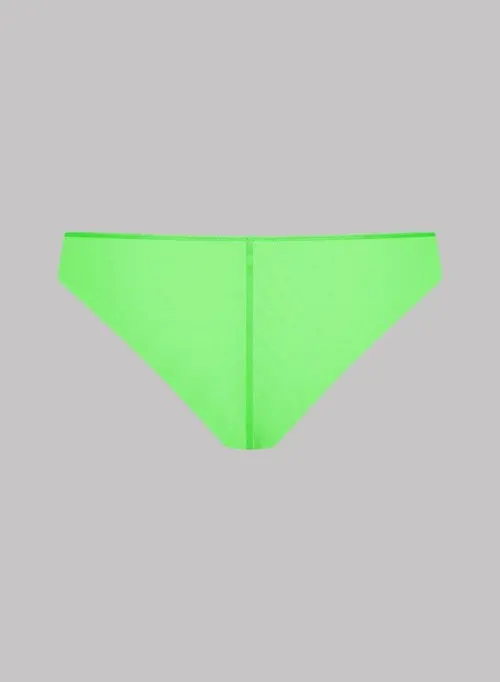 Maison Close Panty Mesh - Green