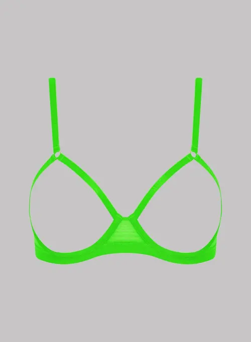 Бюстгальтер без чашек Maison Close 560216_green