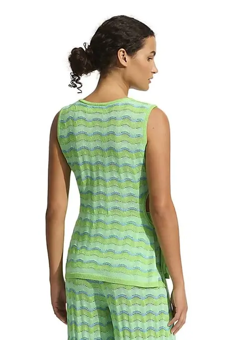 Жіночий топ трикотажний Seafolly 55175-KN-jade