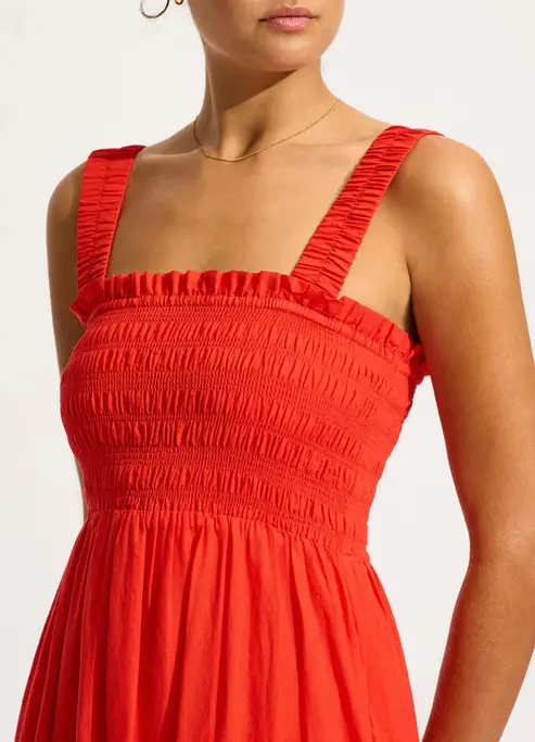 Seafolly Sundress Long - Red