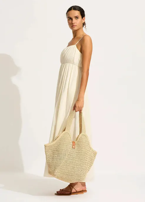 Seafolly Woven Tote Bag - Natural