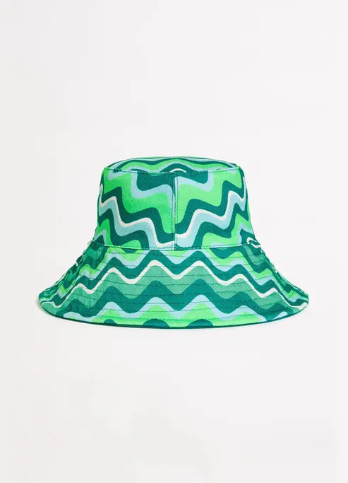 Seafolly Neue Wave Women Panama Hat - Green