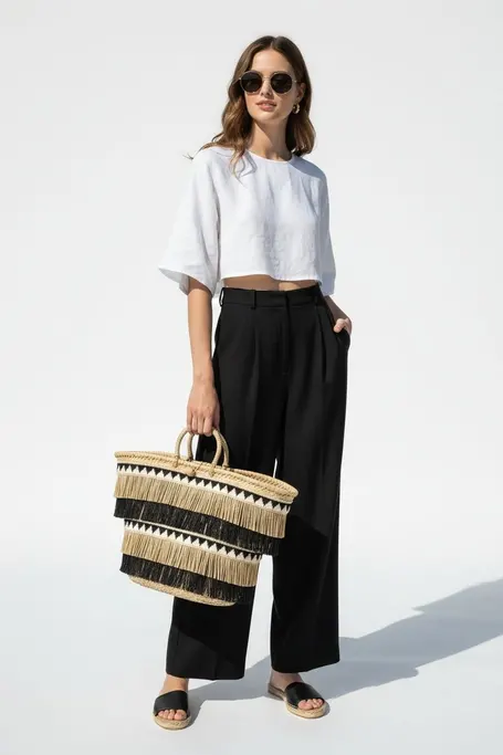 PHO Firenze Straw Summer Bag - Photo 3