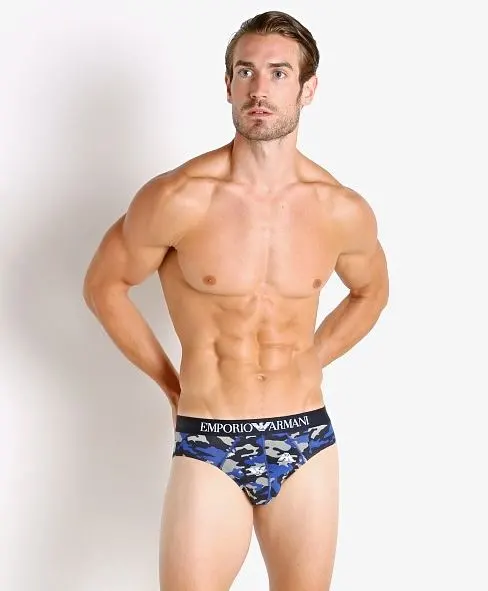 Трусы мужские Emporio Armani 1P508-110814син