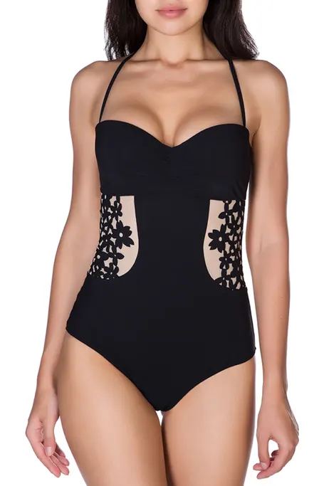Bip Bip One Piece Swimsuit Bandeau