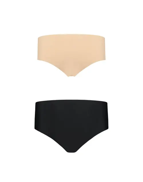 Труси хіпстери жіночі Bye Bra 986-тілесн-чорн