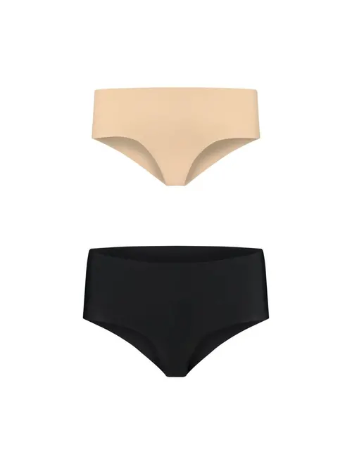 Труси хіпстери жіночі Bye Bra 986-тілесн-чорн
