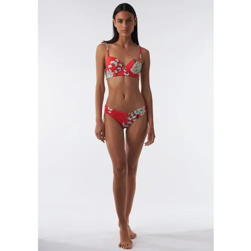 Aguaclara Rojo Underwire Bra Swim Top