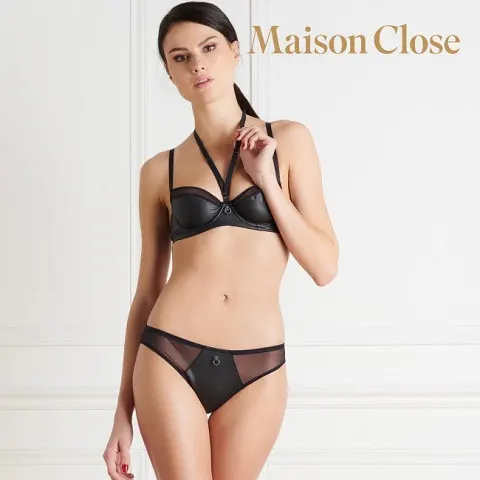 Maison Close Underwire Bra - Black