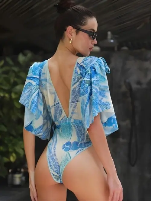 Bip Bip Adele Wings Blue Spf Swimsuit - Photo 2