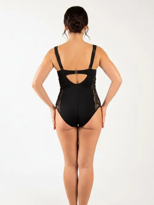Toccata Adelina One-Piece Swimsuit - Black - Photo 2