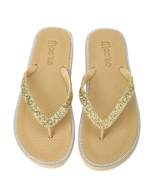 В'єтнамки жіночі Mooilo Anna-gold - Фото 1
