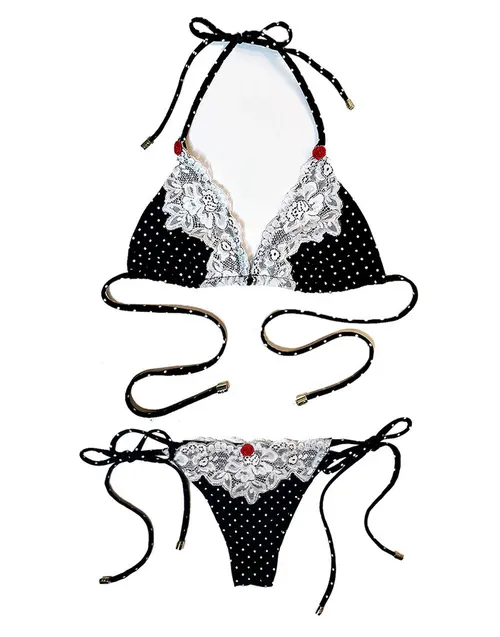 Beach Bunny Gigi Thong Bikini Bottom