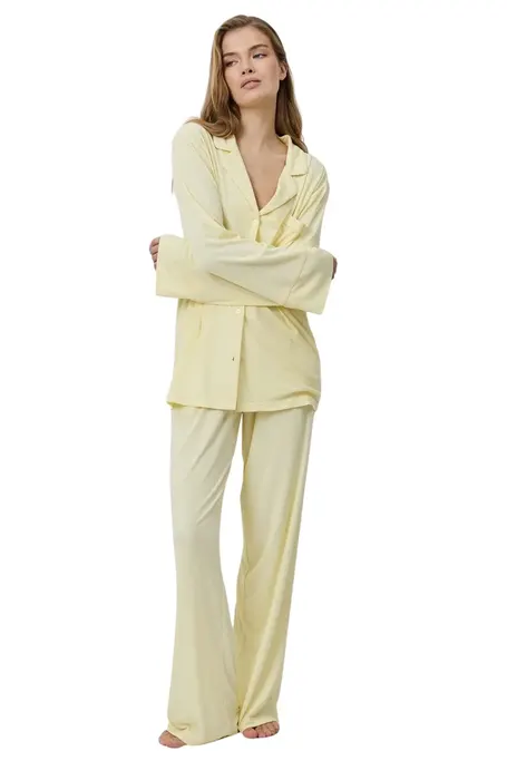 Aruelle Cassia Women Long Sleeve Pajama Set - Photo 1