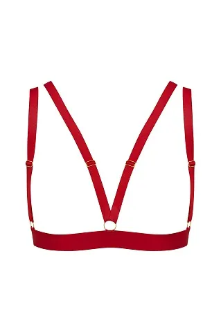 Бюстгальтер без чашок Maison Close 608647rouge