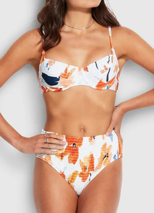 Женские плавки Seafolly 40666-883white