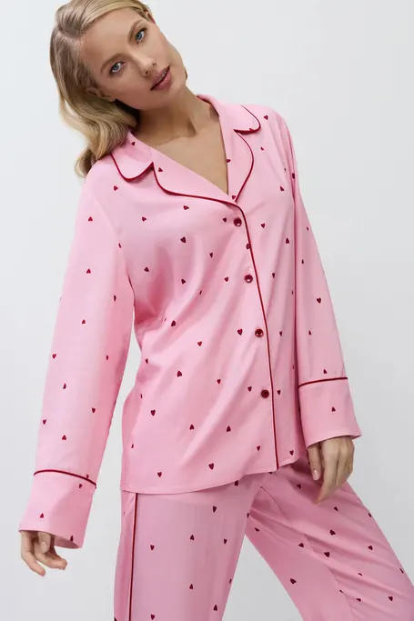 Aruelle Cherie Pink Pajama Set Women