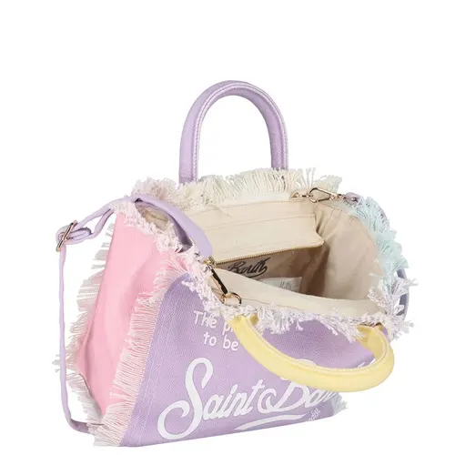 MC2 Saint Barth Canvas Women Handbag