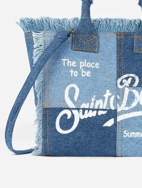 Сумка літня жіноча MC2 Saint Barth COL0001-denim - Фото 4