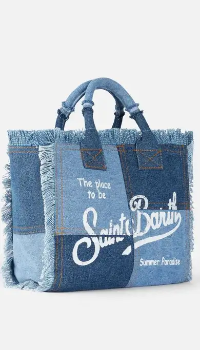 Сумка літня жіноча MC2 Saint Barth COL0001-denim - Фото 3