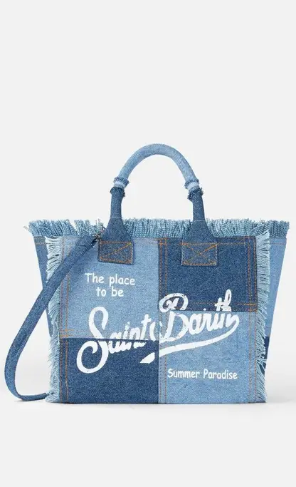 Сумка літня жіноча MC2 Saint Barth COL0001-denim - Фото 6