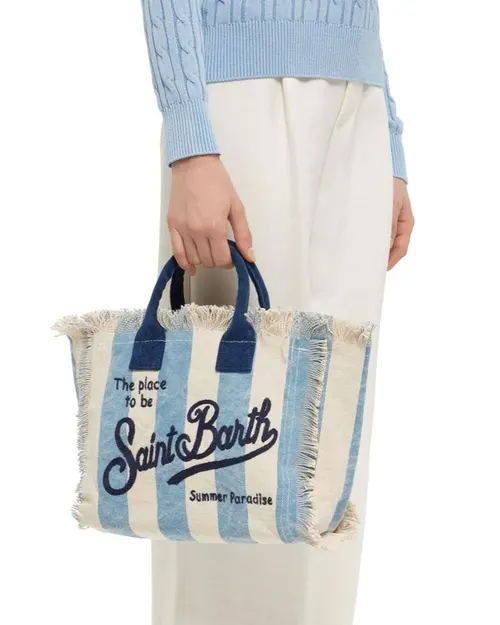 MC2 Saint Barth Collete Handbag Cotton - Photo 5