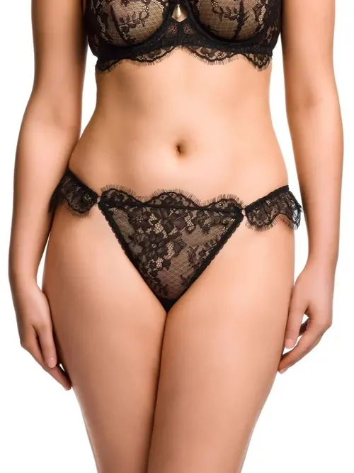 Мереживні трусики Dita von Teese D24075-black - Фото 3