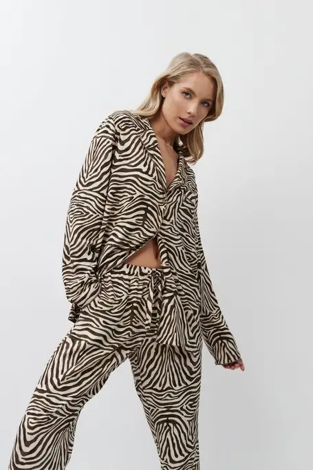 Aruelle Elise Women Long Sleeve Pajama Set