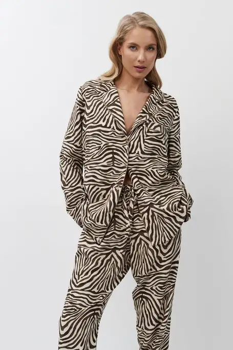 Aruelle Elise Women Long Sleeve Pajama Set