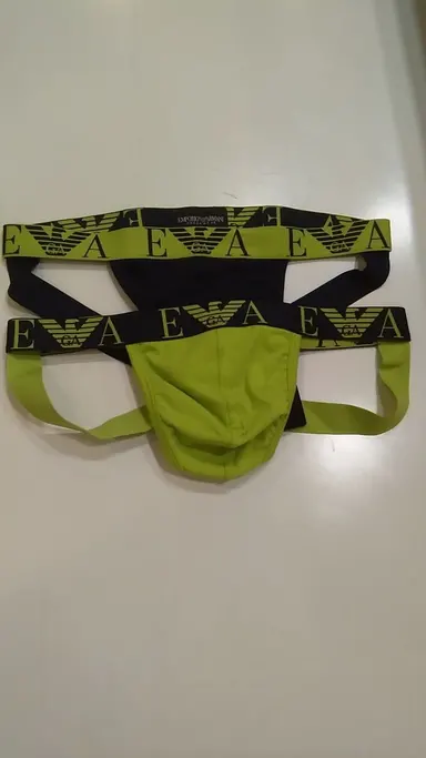 Чоловічі труси джоки 2 шт. Emporio Armani EM000257-bl-lime