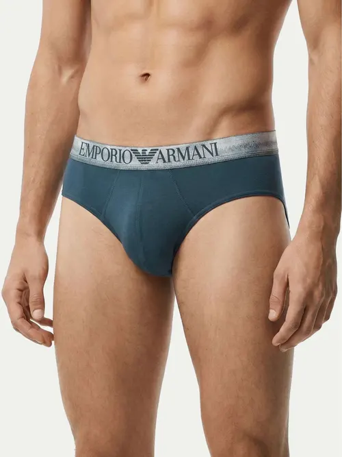 Emporio Armani Logoband Men Briefs Set 3 Pack - Photo 3