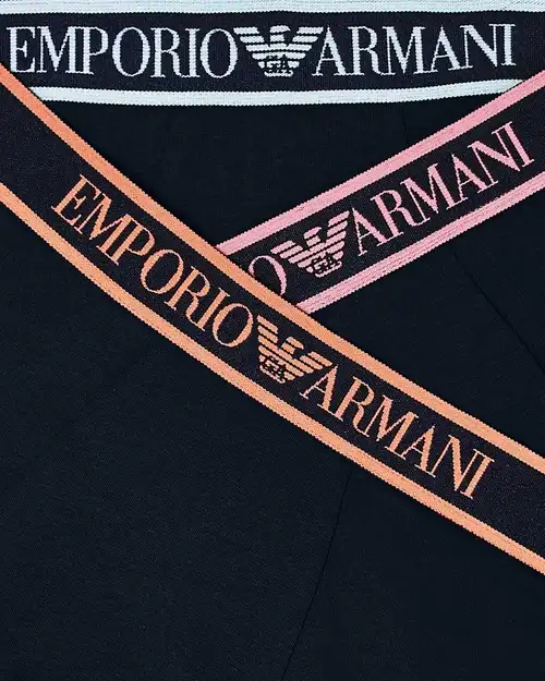 Труси чоловічі боксери набір 3 шт. Emporio Armani EM000259-arm-bl - Фото 4