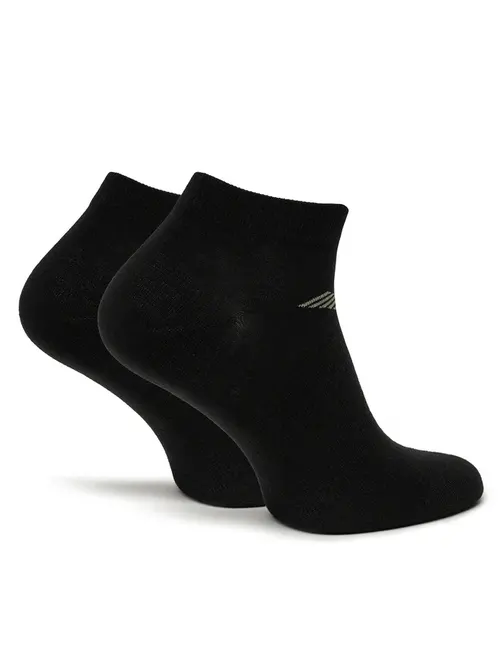 Emporio Armani Socks Sneaker 3-Pack Black