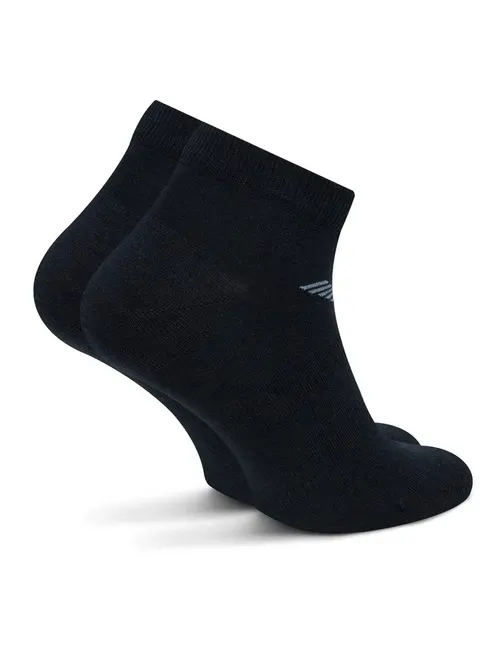 Emporio Armani Set Men Ankle Socks 3-Pack - Blue - Photo 3