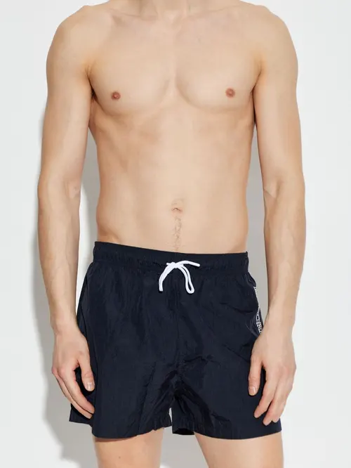Пляжні шорти чоловічі Emporio Armani EM000579-arm-blu - Фото 3