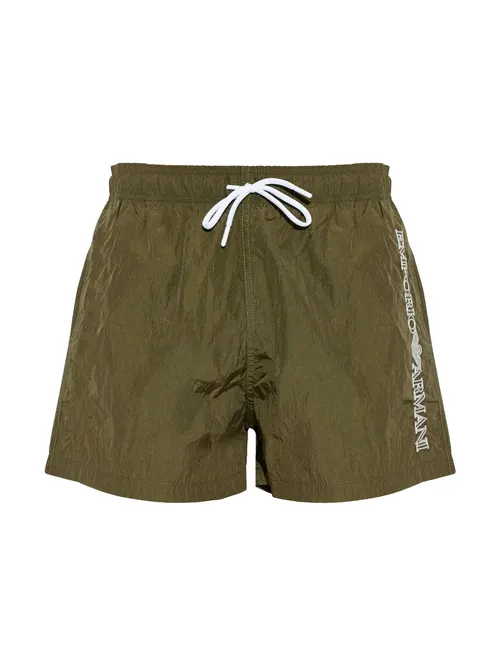 Пляжні шорти чоловічі Emporio Armani EM000579-olive - Фото 1