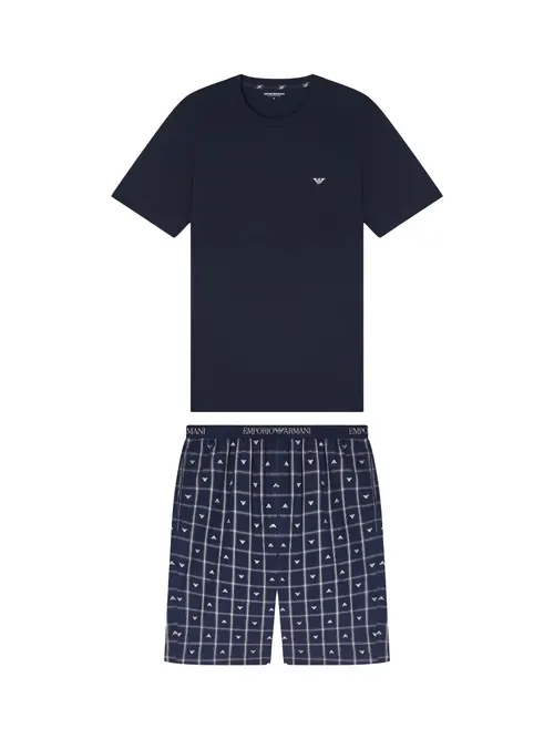 Піжама чоловіча літня Emporio Armani EM000641-bl-nu - Фото 1