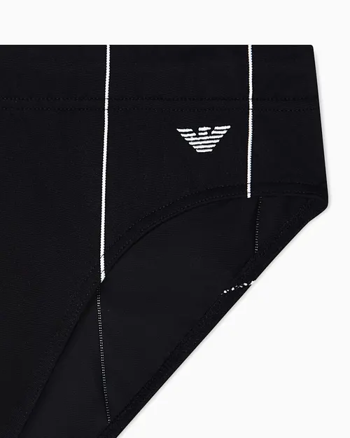 Плавки чоловічі Emporio Armani EM000685-bl-cre - Фото 4