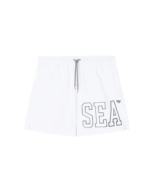 Пляжні шорти чоловічі Emporio Armani EM000688-white - Фото 1