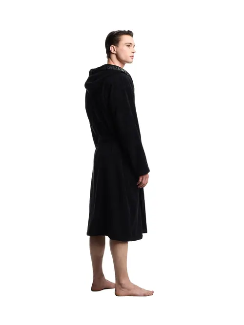Халат мужской Emporio Armani EM002255-black - Фото 2