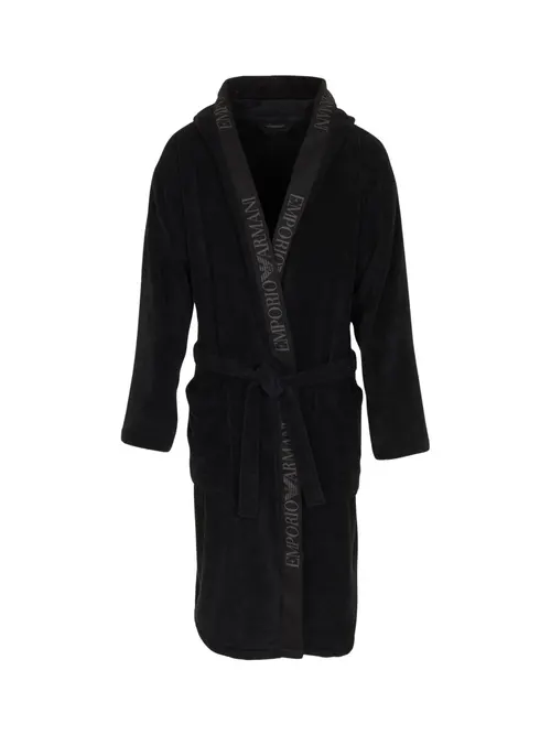 Халат мужской Emporio Armani EM002255-black - Фото 1