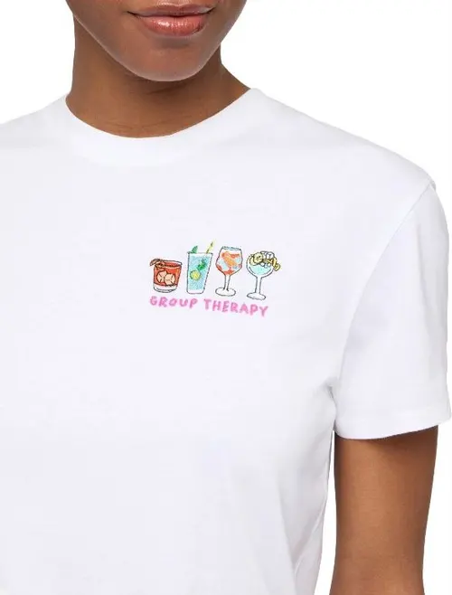 MC2 Saint Barth White Women T Shirt Cotton - Photo 4