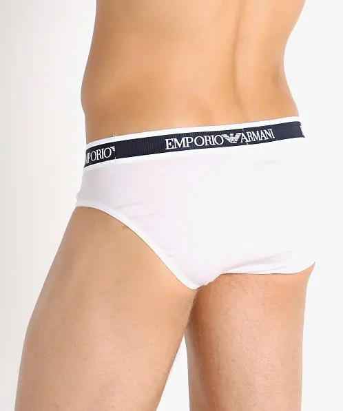 Труси сліпи Emporio Armani 1P538-110814бел