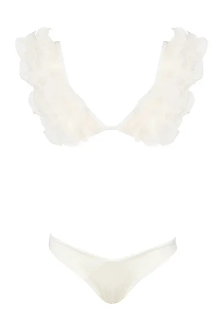 Isabel Beachwear Bikini Set - Ivory