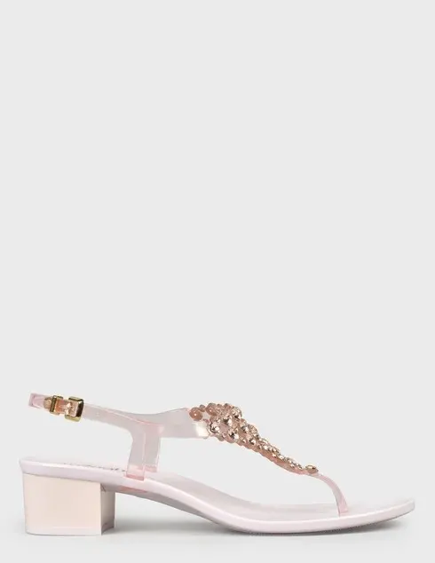 Menghi Women's Crocs Sandals - Rose - Photo 5
