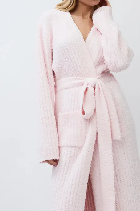 Aruelle Jessica Bathrobe Women Long Pink