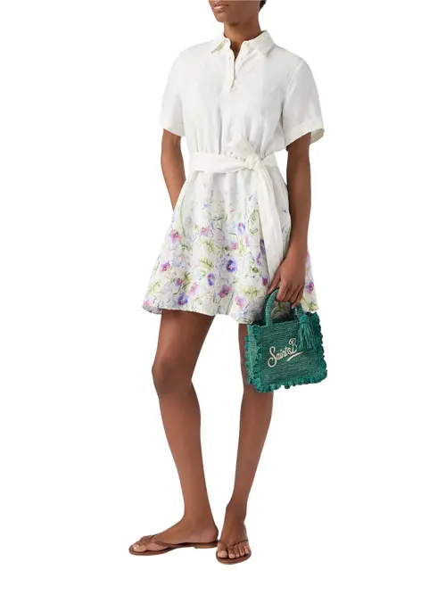MC2 Saint Barth Joseline Linen Dress - Photo 3