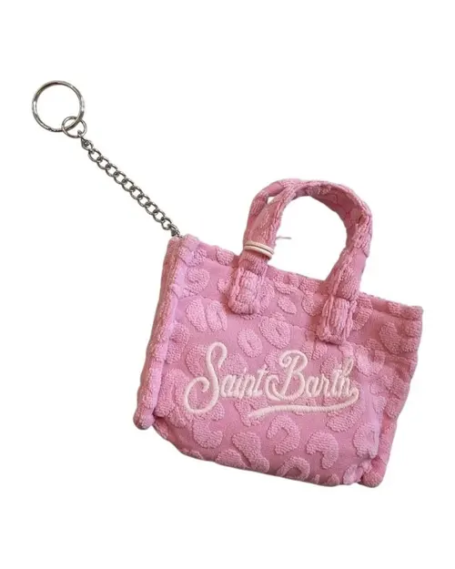 MC2 Saint Barth Key Bag with Chain - Pink - Photo 2