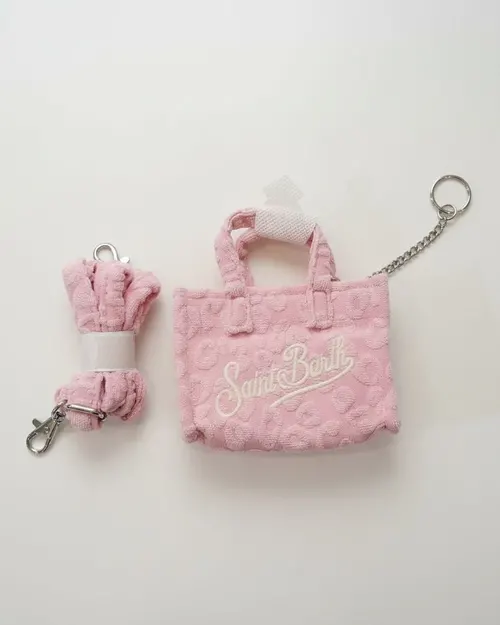 MC2 Saint Barth Key Bag with Chain - Pink - Photo 3